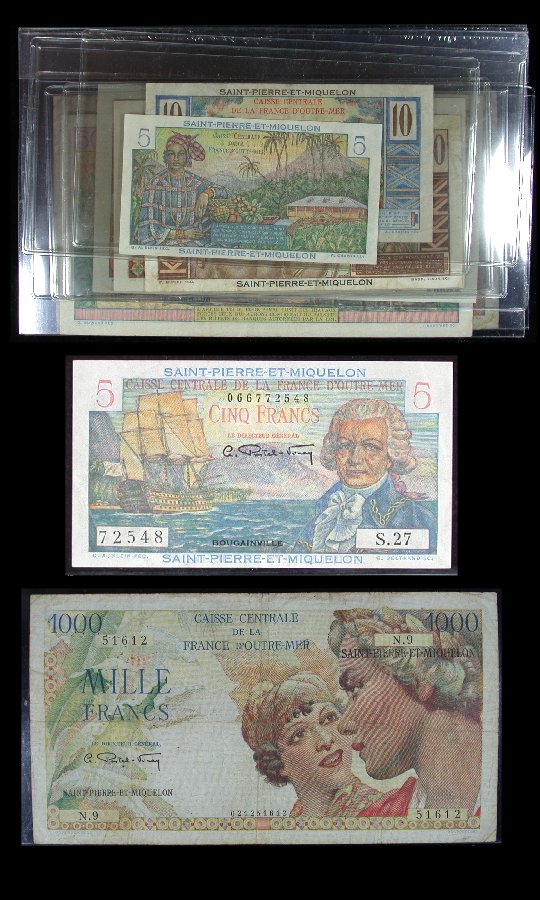 item310_A nice set of Saint-Pierre-et-Miquelon Notes.jpg